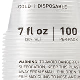 McKesson Drinking Cup, Disposable, 7 oz, Polypropylene, Clear - 16-PDC7 - LL Medico