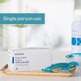 McKesson Disposable Razors Triple Blade