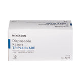 McKesson Disposable Razors Triple Blade