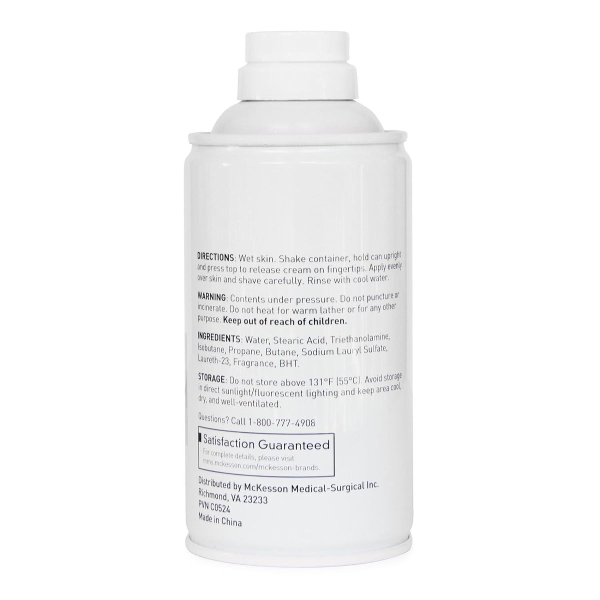 McKesson Shaving Cream Aerosol, 11 oz