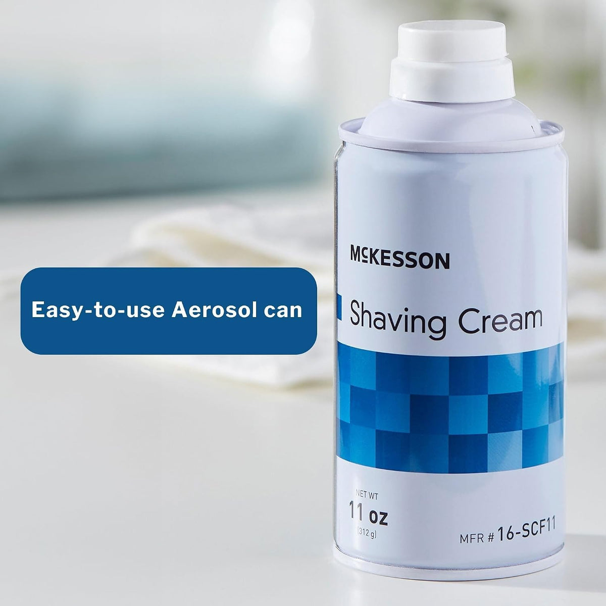 McKesson Shaving Cream Aerosol, 11 oz