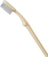 McKesson Toothbrush, Ivory, Adult Medium, Curved Handle