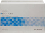 McKesson Denture Brush Two-Sided, Green, 4.25"