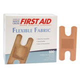 Dukal American White Cross Adhesive Strip, 1-1/2 x 3 Inch