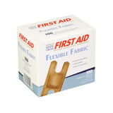 Dukal American White Cross Adhesive Strip, 1-1/2 x 3 Inch