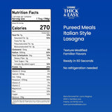 Thick-It Thick & Easy Pureed Italian Style Lasagna with Meat, 7 oz