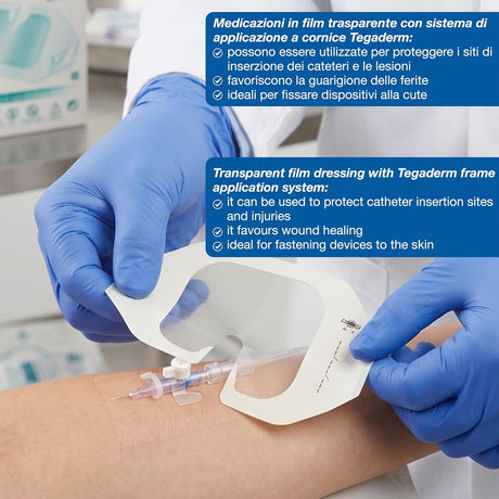 3M Tegaderm Transparent Film Dressing, 6 x 8 Inch