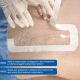 3M Tegaderm Transparent Film Dressing, 6 x 8 Inch