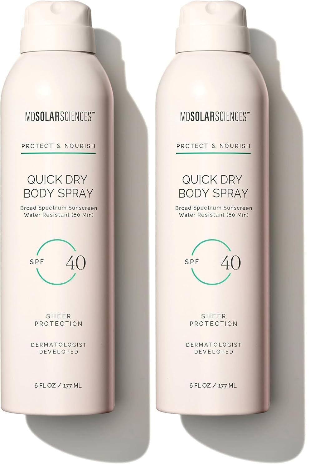MDSolarSciences Quick Dry Body Spray SPF 40, 6 fl oz