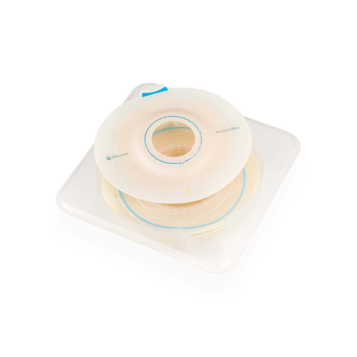 Coloplast SenSura Mio Convex Flex Ostomy Barrier, 35 mm Stoma Opening, Red Color Match