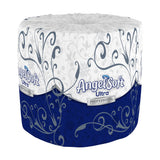 Angel Soft Ultra Professional Series, Toilet Tissue, White, 2-Ply, Standard Size Cored Roll, 400 Sheets, 4" x 4" - 16560 - LL Medico