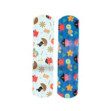 Stat Strip Adhesive Strips, Kid Design Mateys, Plastic, Sterile, 0.75" x 3" - 16710-Box - LL Medico