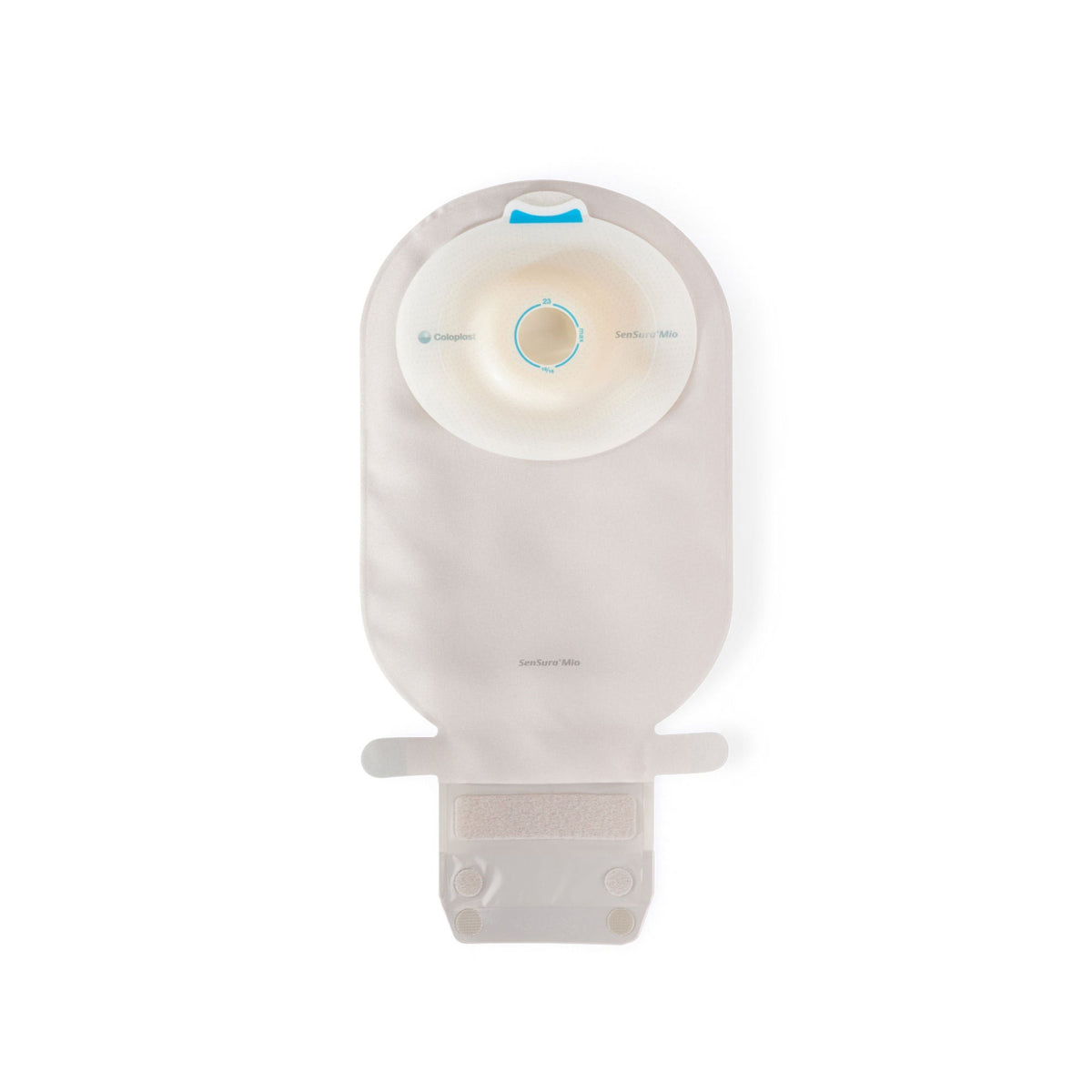 Coloplast SenSura Mio Convex Light One-Piece Pouch, Pre-Cut, Transparent, 11-Inch, with Filter