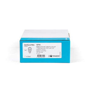 Coloplast SenSura Mio Convex One-Piece Pouch, Deep Convex, Pre-Cut, Opaque, 11-Inch, with Filter