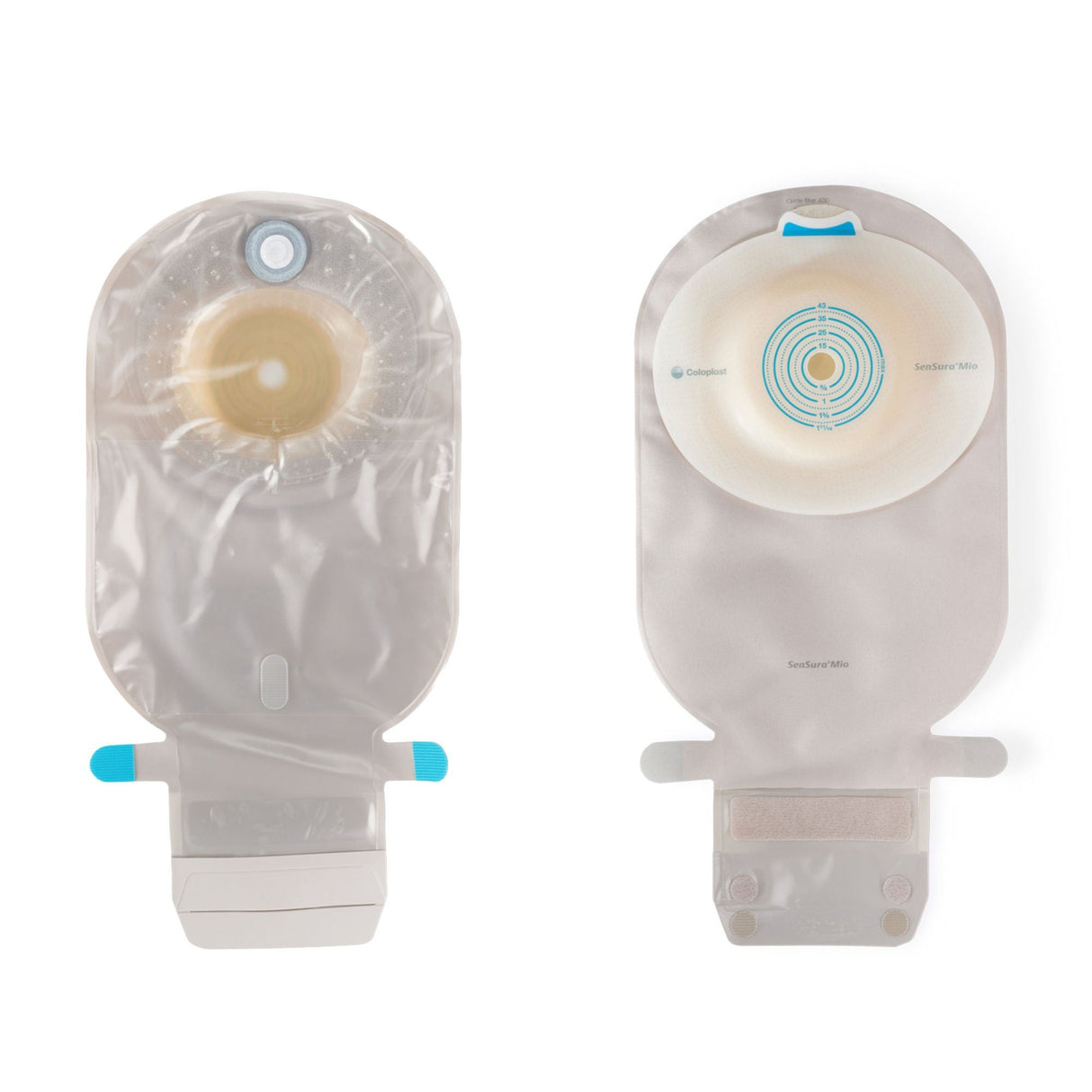 Coloplast SenSura Mio Convex Deep One-Piece Pouch, Deep Convex, Cut-to-Fit, Transparent, 11-Inch, with Filter