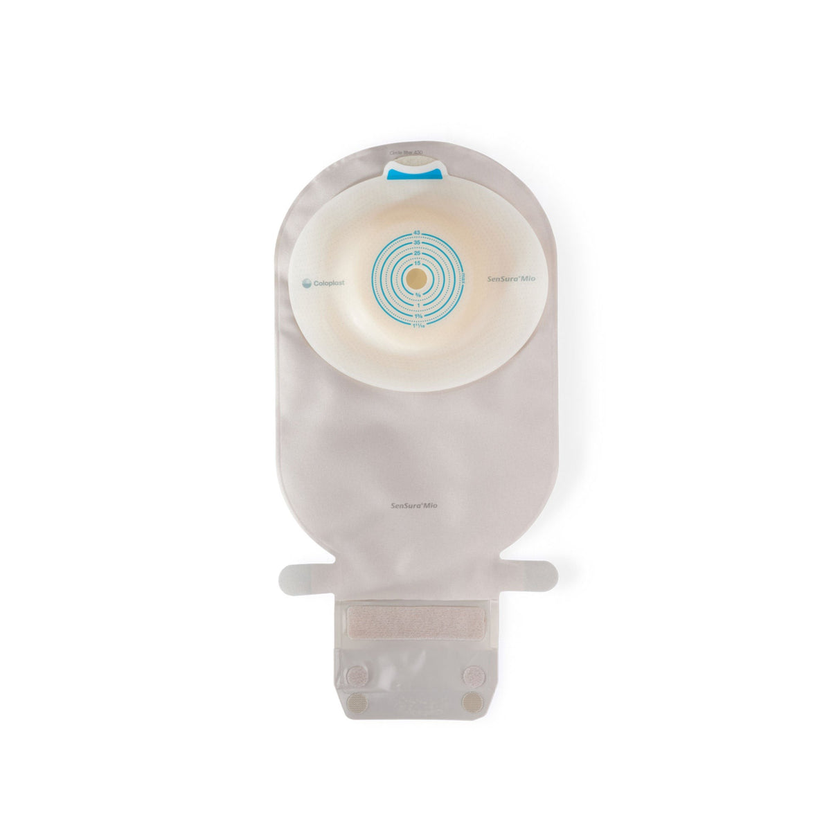 Coloplast SenSura Mio Convex Deep One-Piece Pouch, Deep Convex, Cut-to-Fit, Transparent, 11-Inch, with Filter