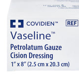 Vaseline Petrolatum Impregnated Dressing, 1 x 8 Inch
