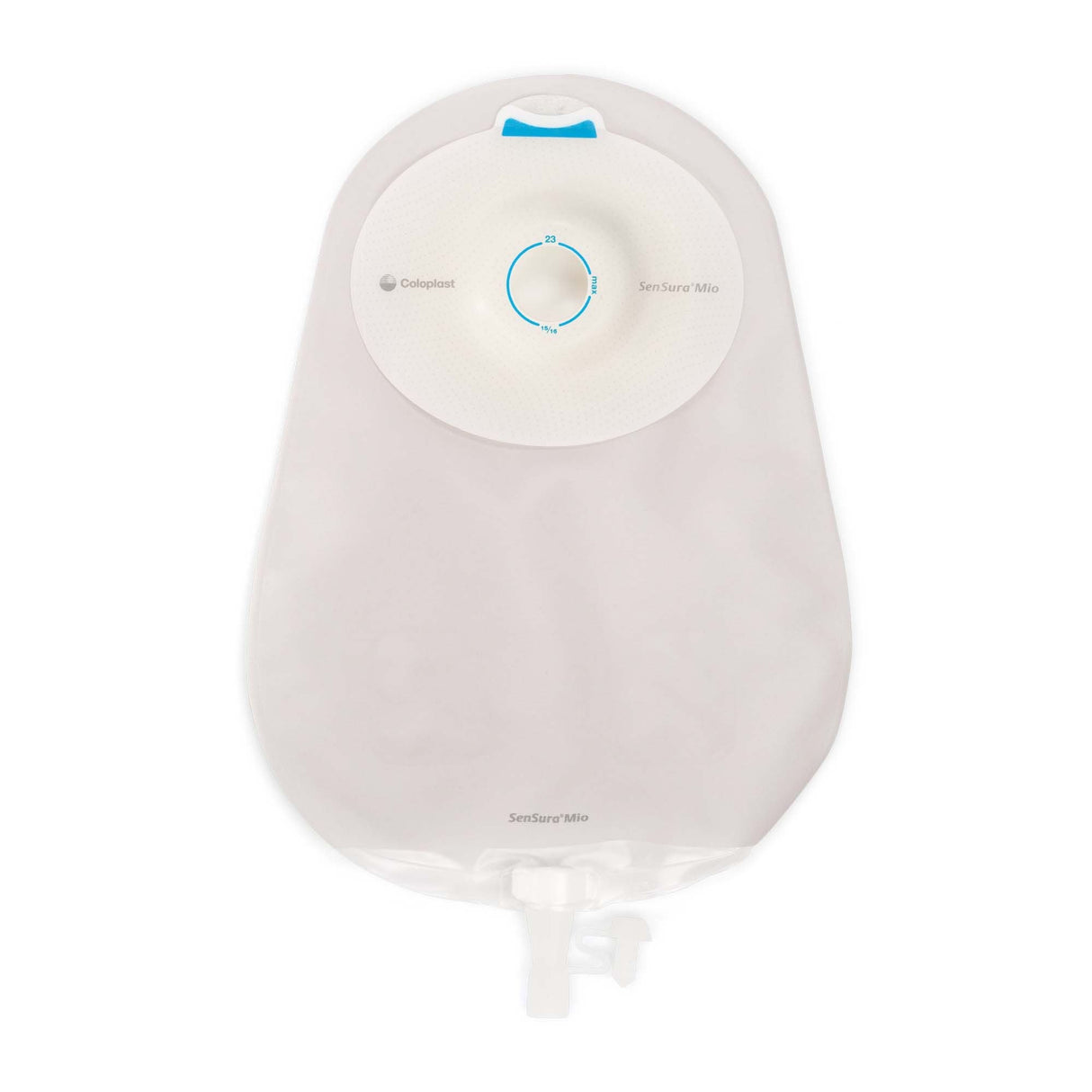 Coloplast SenSura Mio Convex Deep One-Piece Urostomy Pouch, Deep Convex, Pre-Cut, Transparent, 10-1/2-Inch