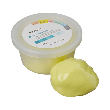 McKesson Therapy Putty, Yellow, X-Soft, 2 oz