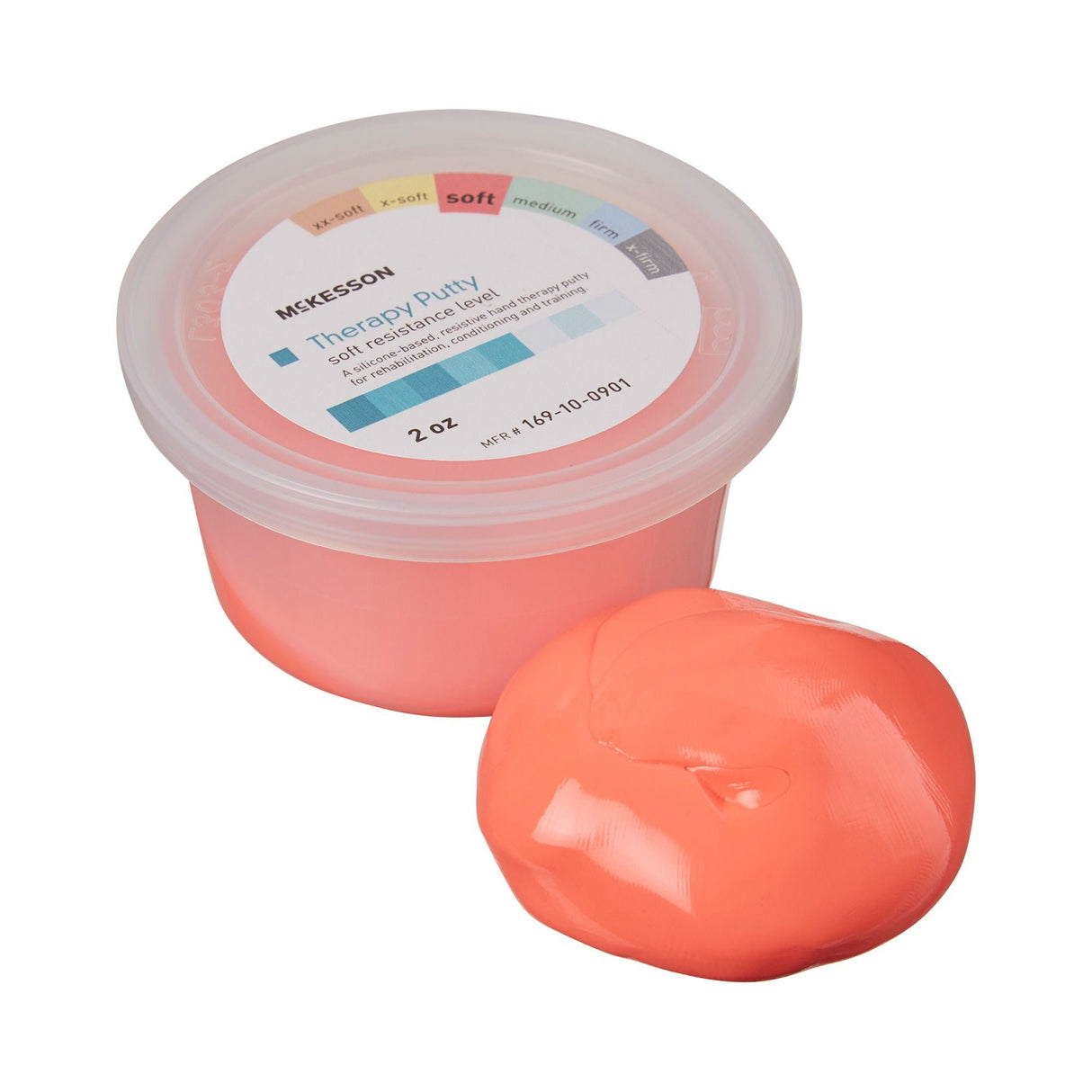 McKesson Therapy Putty, Soft, Red, 2 oz