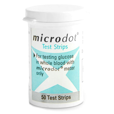 Cambridge Sensors Microdot Blood Glucose Test Strips, 50 Count