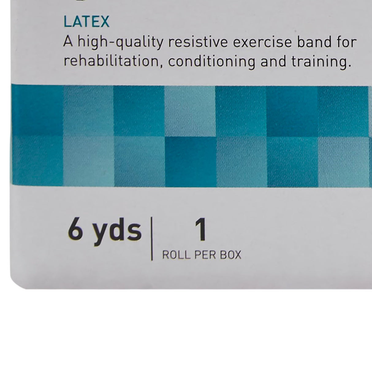 McKesson CanDo Exercise Resistance Band, Red, Light Resistance, 6 Yard