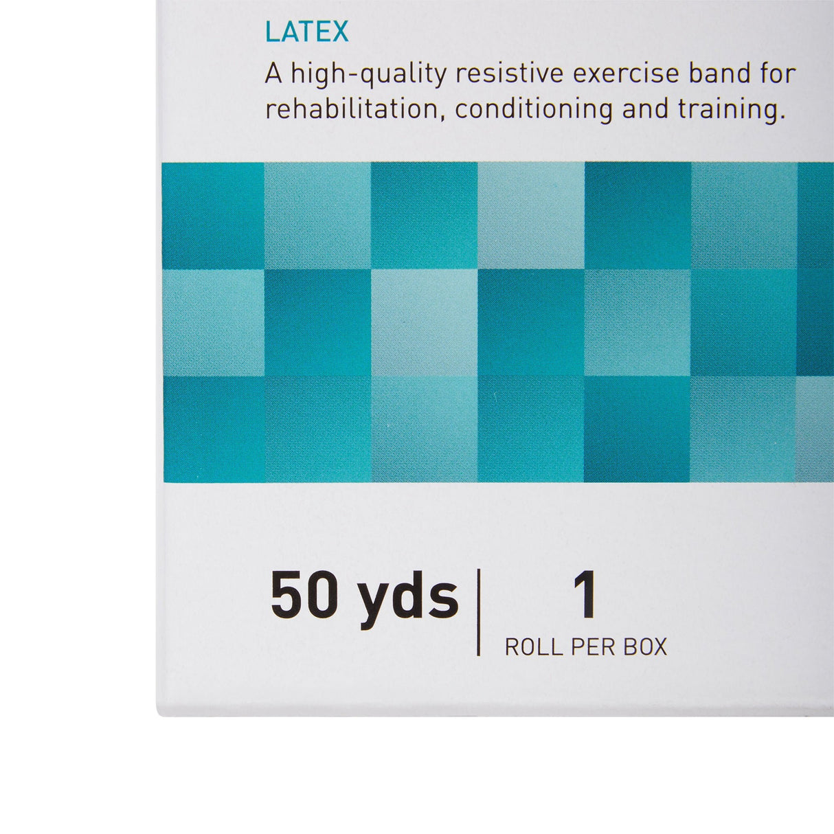 McKesson CanDo Exercise Resistance Band, Green, Medium, 5" x 50 Yard