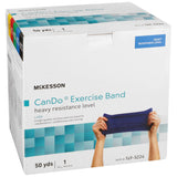 McKesson Exercise Resistance Band, Heavy Resistance, Blue, 5" x 50 Yard
