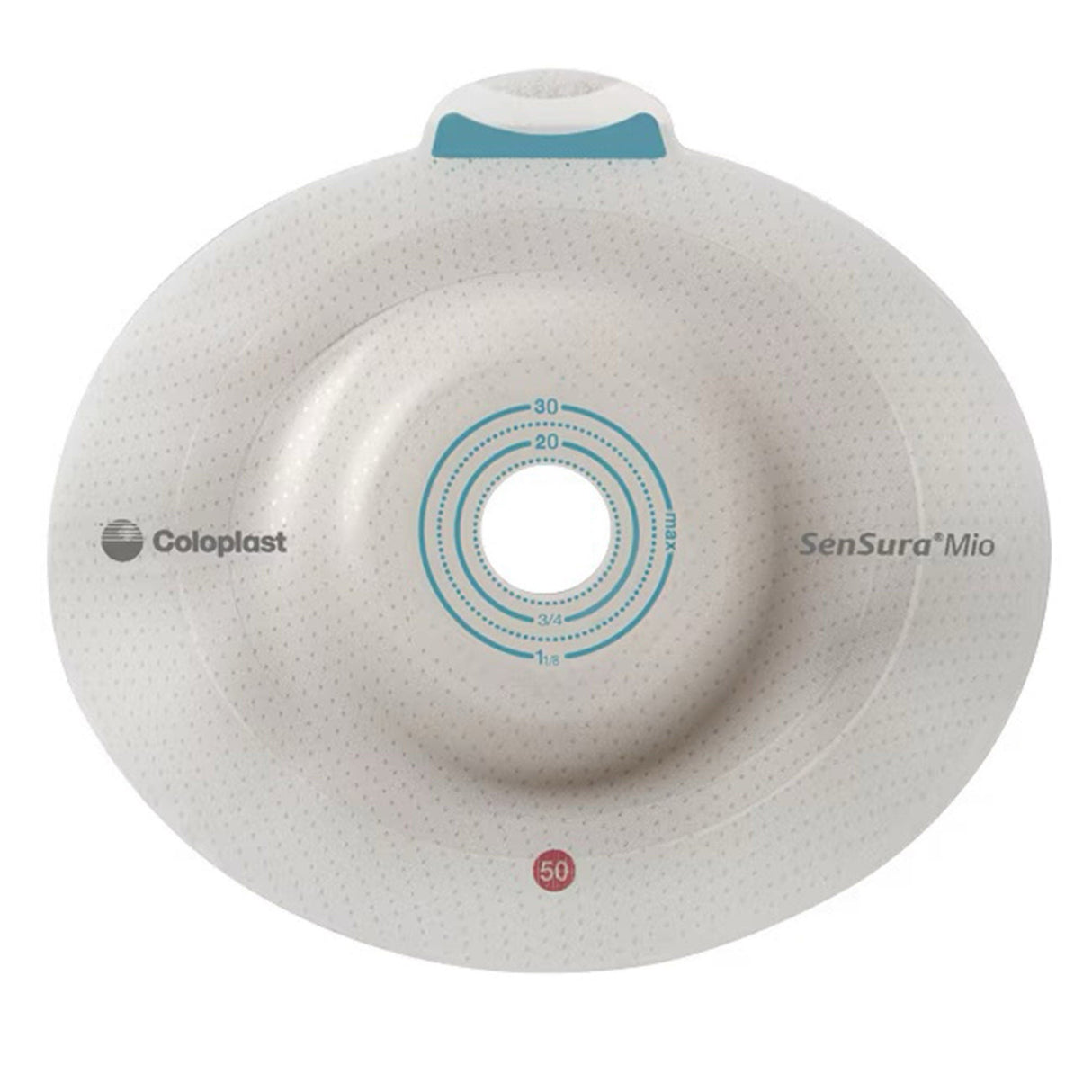 Coloplast SenSura Mio Click Convex Light Ostomy Barrier, Pre-Cut, 60 mm Flange, 1 1/4" (32 mm) Stoma Opening, Box of 5 - 16923-Box - LL Medico