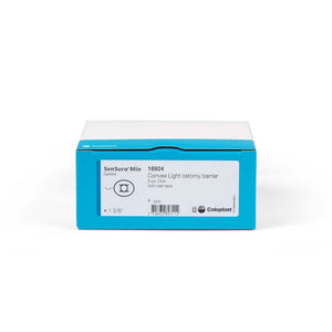 Coloplast SenSura Mio Click Convex Light Ostomy Barrier, Pre-Cut, 60 mm Flange, 1 3/8" (35 mm) Stoma Opening, Box of 5 - 16924-Box - LL Medico