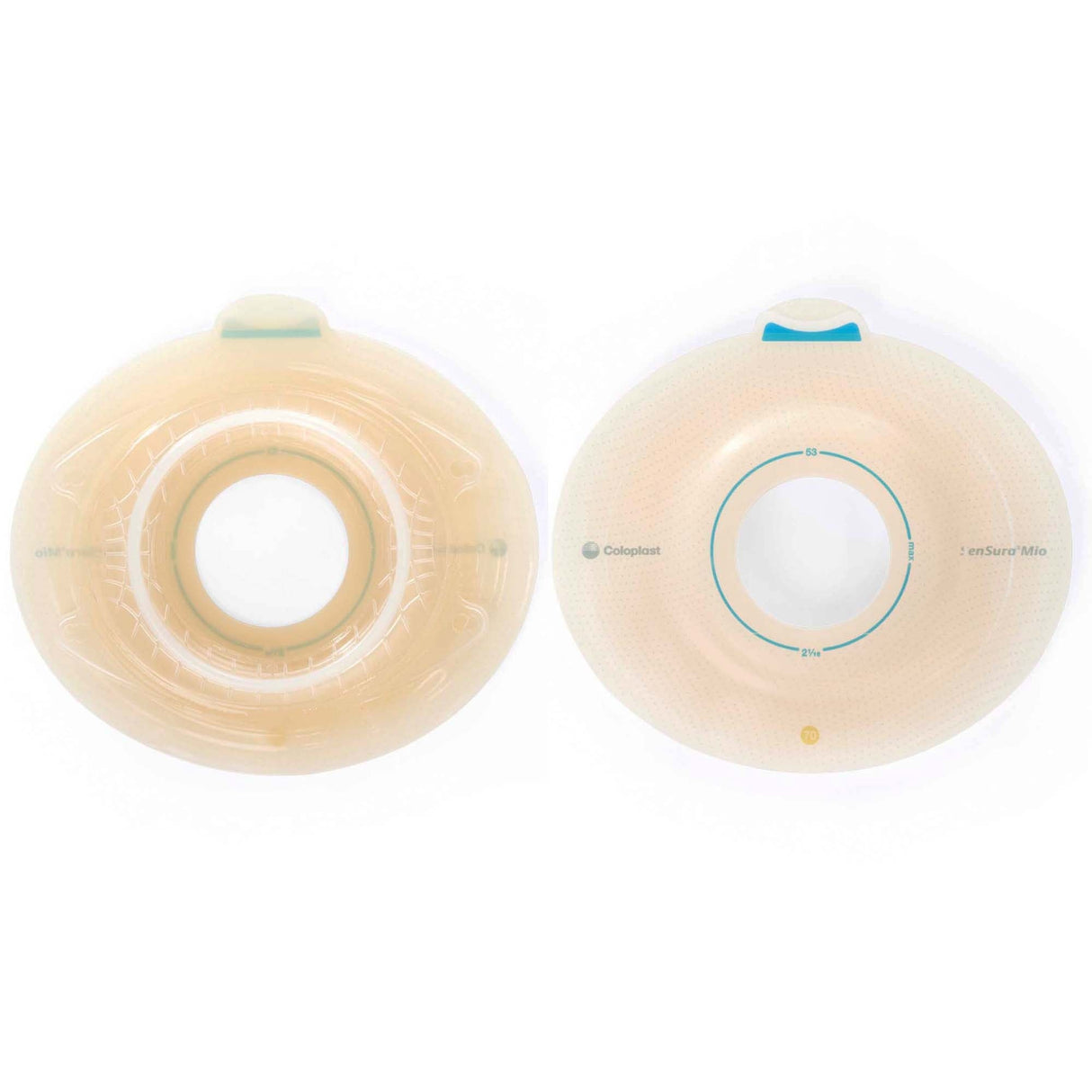 Coloplast SenSura Mio Click Convex Light Ostomy Barrier, Pre-Cut, 60 mm Flange, 1 3/8" (35 mm) Stoma Opening, Box of 5 - 16924-Box - LL Medico