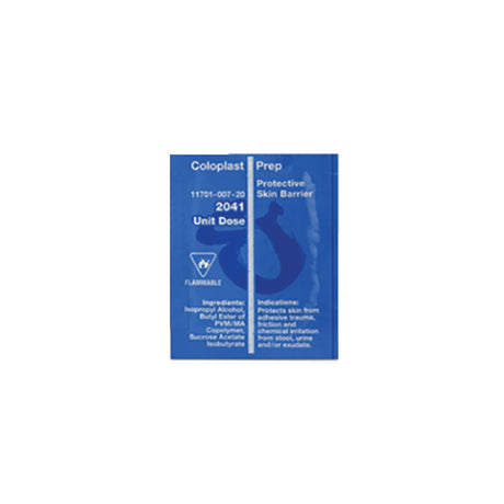 Coloplast Prep Protective Skin Barrier Wipes, Individual Packet - 2041 - LL Medico