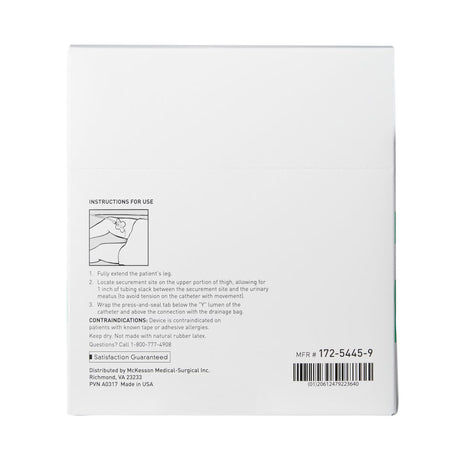 McKesson Catheter Securement Device, Single Tab, 1/2 In