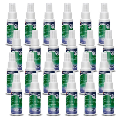 Safetec Instant Hand Sanitizer Spray, Fresh Scent, 2 fl oz, Case of 24