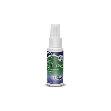 Safetec Instant Hand Sanitizer Spray, Fresh Scent, 2 fl oz, Case of 24