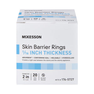 McKesson Skin Barrier Ring, 1/16-Inch Thick, 2-Inch Diameter