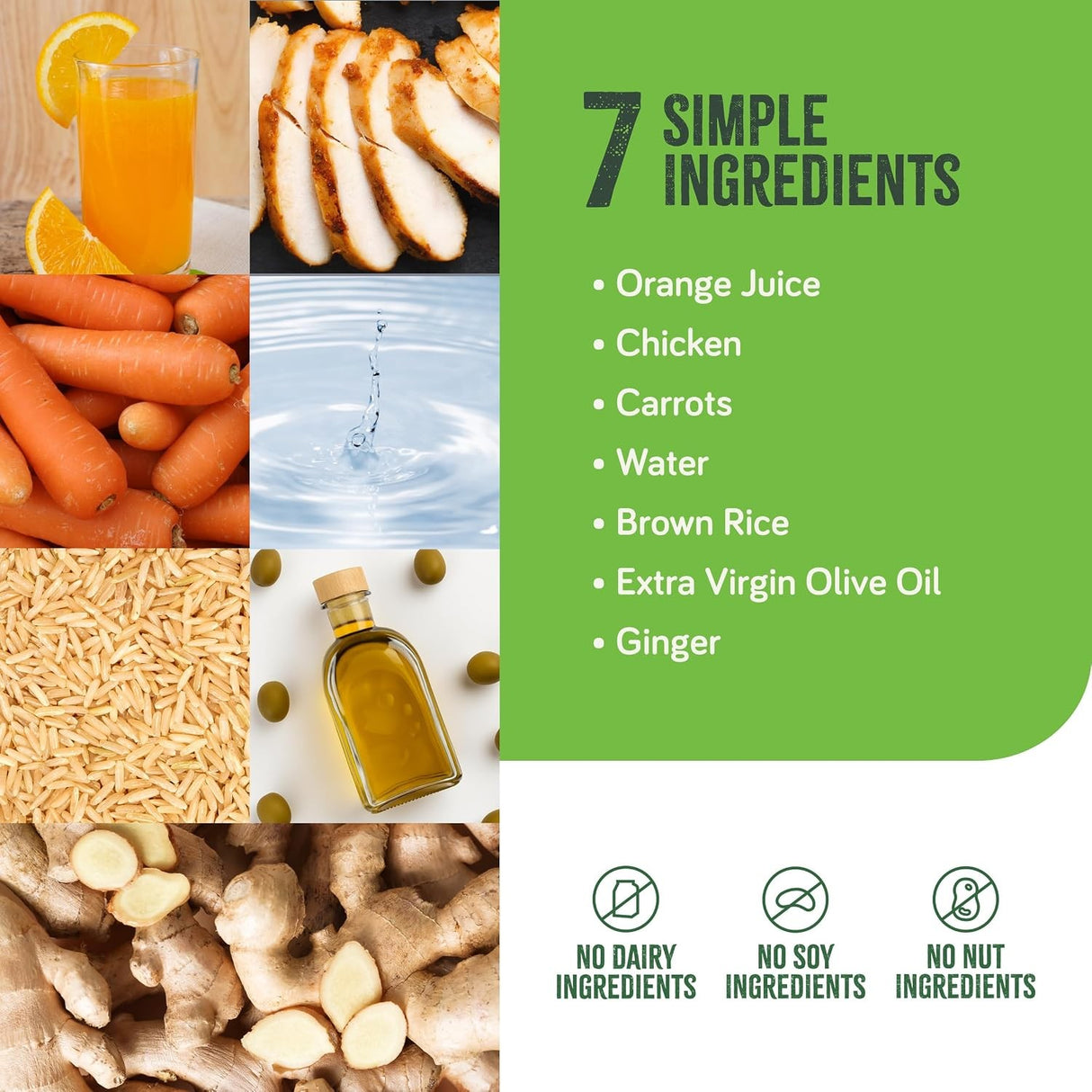 Real Food Blends Tube Feeding Formula, Chicken / Carrots / Brown Rice, 9.4 oz