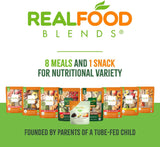 Real Food Blends Tube Feeding Formula, Chicken / Carrots / Brown Rice, 9.4 oz