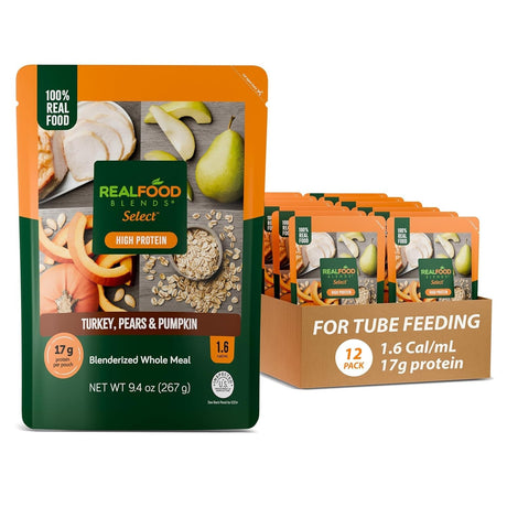 Real Food Blends Tube Feeding Formula, Eggs, Apples & Oats, 9.4 oz