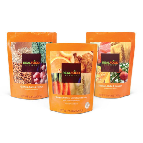Real Food Blends Tube Feeding Formula, Chicken/Salmon/Quinoa, 9.4 oz