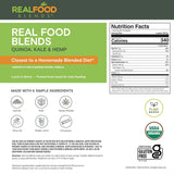 Real Food Blends Tube Feeding Formula, Quinoa, Kale & Hemp, 9.4 oz