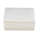 McKesson Economy Procedure Towel, Nonsterile, 13 x 18", White, 2-Ply Tissue, Waffle Embossed, Non-Radiopaque - 18-859 - LL Medico