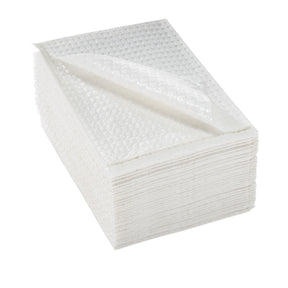 McKesson Deluxe Procedure Towel, White, 13 x 18", 2-Ply Tissue / Poly Backing, Waffle Embossed, Non-Radiopaque, NonSterile - 18-865CVS - LL Medico