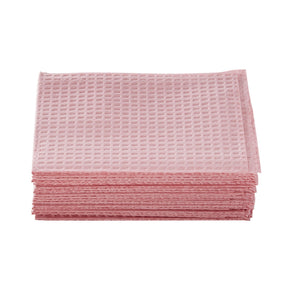 McKesson Procedure Towel, Nonsterile, 13" x 18", Mauve, 2-Ply Tissue / Poly Backing, Waffle Embossed, Non-Radiopaque - 18-878 - LL Medico