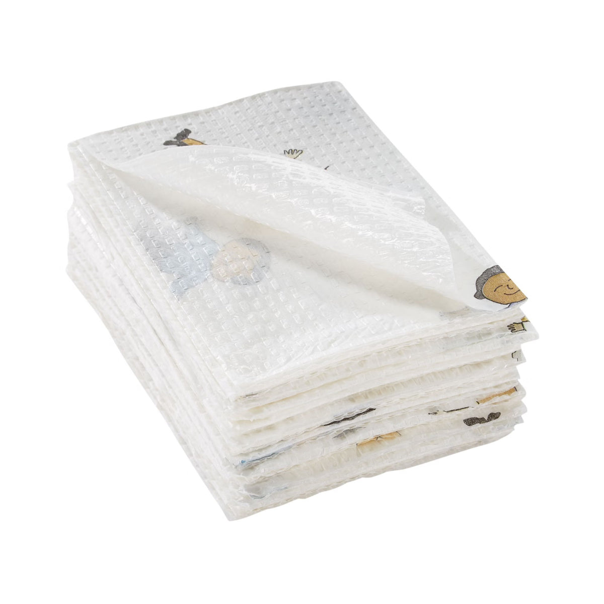 McKesson KIDS Design Procedure Towel, Nonsterile, 13 x 18", 2-Ply Tissue / Poly Backing, Kids Print, Plain / Non-Radiopaque - 18-982813 - LL Medico