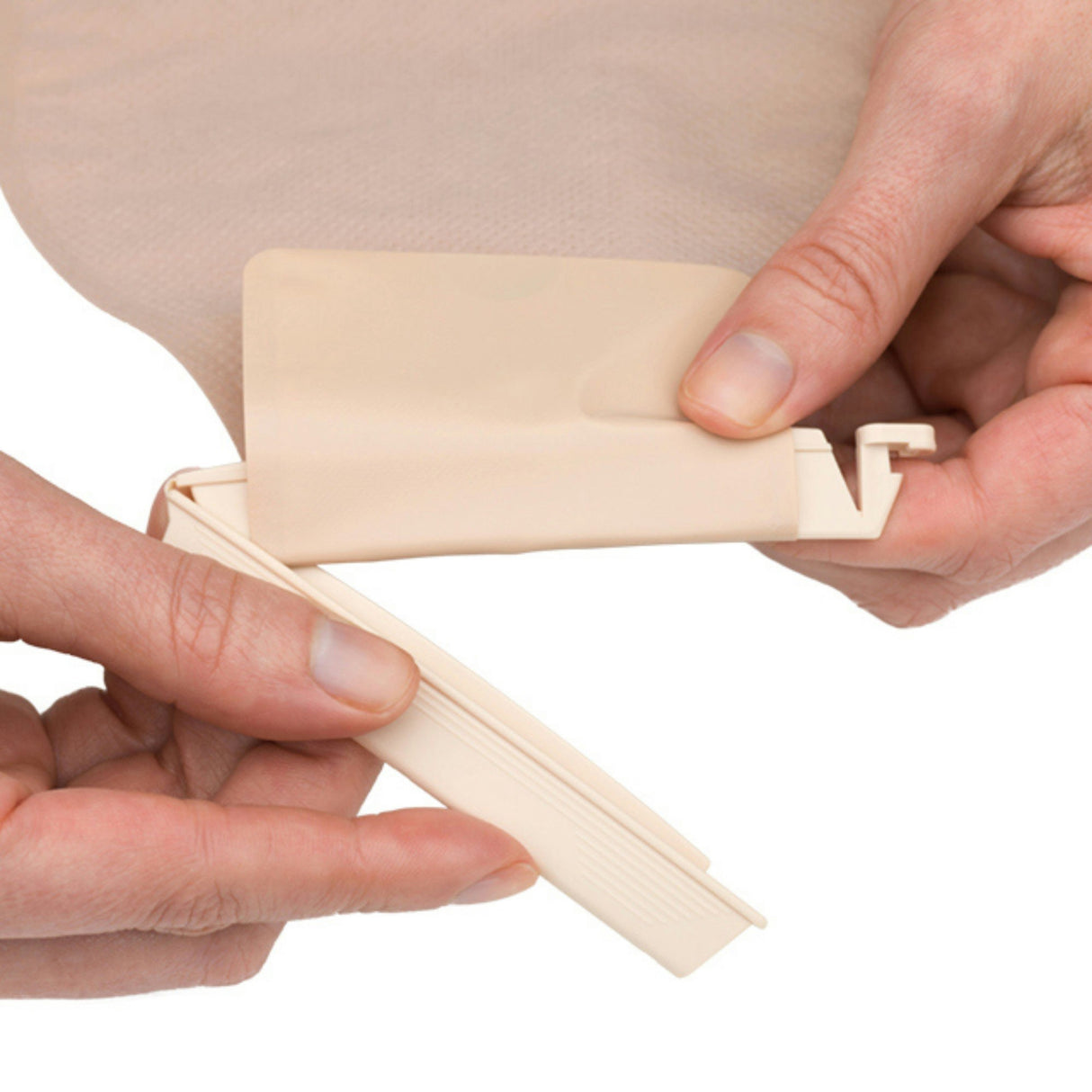 Hollister New Image Two-Piece Colostomy Pouch, Drainable, Beige, 12-Inch