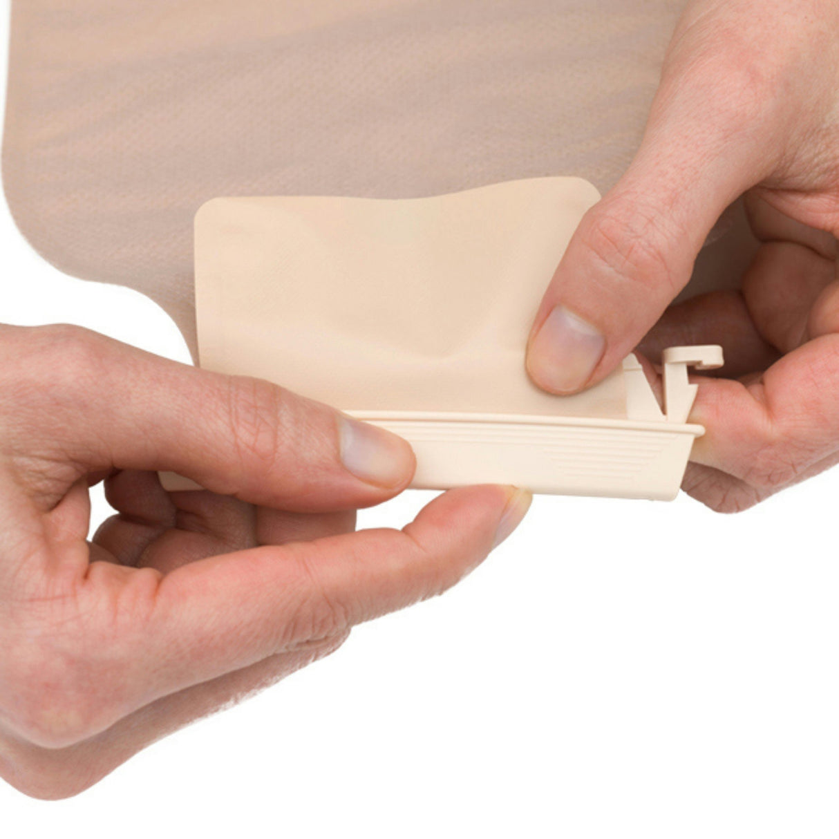 Hollister New Image Two-Piece Colostomy Pouch, Drainable, Beige, 12-Inch