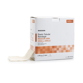 McKesson Spandagrip, Elastic Tubular Support Bandage, Pull On, Natural, Cotton / Elastane / Polyester, NonSterile, Standard Compression, 11 Yard - LL Medico