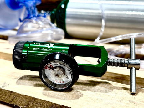 Drive Mini Oxygen Regulator, CGA 870, 0-15 LPM