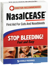 NasalCEASE Nosebleed Treatment, Sterile - 18436900000-Box - LL Medico